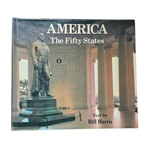 America, The Fifty States Hardback Book